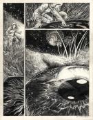 Daria Schmitt - Planche originale n°3 réalisée pour une cour