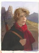 Jean-Pierre Gibrat - Mattéo, Illustration originale inédite