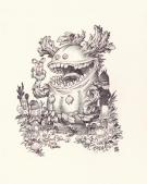 Stan Manoukian - Bêtes à faire peur, Illustration originale,