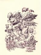Stan Manoukian - Bêtes à faire peur, Illustration originale 