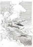 Michel CHEVEREAU - Bon Voyage ?, Planche originale n°25 (cha