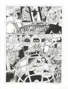 Michel CHEVEREAU - La Pin-Up du B24, Nose art, Planche origi