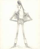 Carter Goodrich - Casting Call, Slick, illustration original
