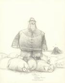 Carter Goodrich - Casting Call, Illustration originale, Hedg