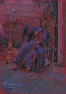 André Houot - Le Mal, Illustration originale