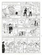 Andr&eacute; Juillard - Blake et Mortimer, Sign&eacute; Olrik, Planche ori