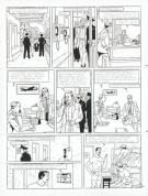 Andr&eacute; Juillard - Blake et Mortimer, Sign&eacute; Olrik, Planche ori