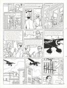 Andr&eacute; Juillard - Blake et Mortimer, Sign&eacute; Olrik, Planche ori