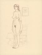 Andr&eacute; Juillard - Apr&egrave;s la pluie, Illustration originale