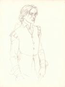 Andr&eacute; Juillard - Plume aux Vents, Crayonn&eacute; d'Arianne