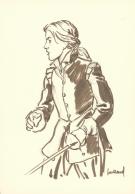 Andr&eacute; Juillard - Plume aux Vents, Illustration originale