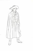 Andr&eacute; Juillard - Plume aux Vents, Illustration originale