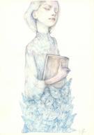 Marco Mazzoni - Illustration originale : "Livre"