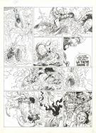 Grzegorz Rosinski - Thorgal, Le mal bleu, Planche originale 