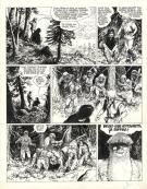 Grzegorz Rosinski - Thorgal, Les Archers, Planche originale 