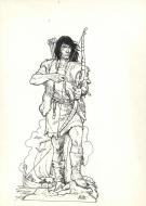 Grzegorz Rosinski - Thorgal, Illustration originale r&eacute;alis&eacute;e