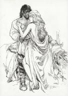 Grzegorz Rosinski - Thorgal, Illustration originale pour un 