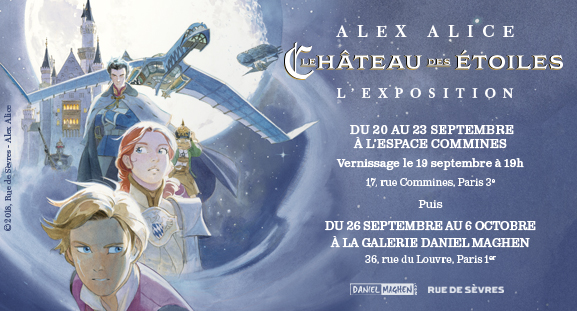 Exposition Alex Alice  Le Chteau des toiles, du 20 au 23 septembre 2018  l Espace commines