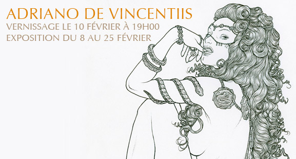 Exposition Adriano De Vincentiis du 8 au 25 février 2012
