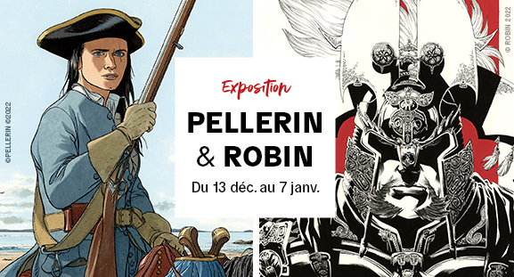 Exposition Patrice Pellerin et Thierry Robin du 13 décembre 2022 au 7 janvier 2023 à la galerie Daniel Maghen