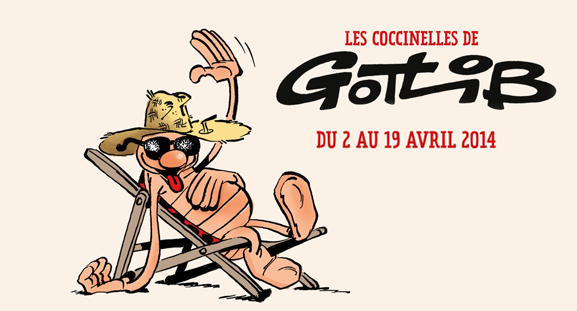 Exposition Gotlib et sa coccinelle, du 3 au 19 avril 2014