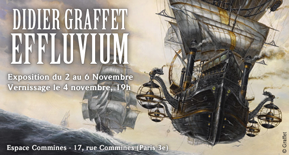 Exposition Didier Graffet - Effluvium- du 2 au 6 novembre à l'Espace Commines