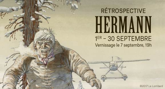 rétrospective Hermann - du 1er au 30 septembre 2017