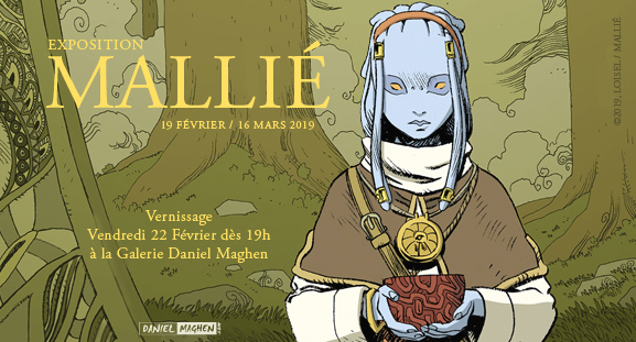 Exposition Vincent Mallié, Le Grand Mort, du 19 février au 16 mars 2019 à la galerie Daniel Maghen