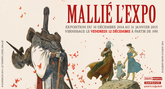 Exposition Vincent Mallié, du 10 décembre 2014 au 10 janvier 2015