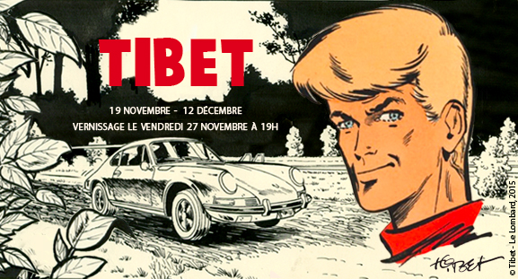 Exposition Tibet  la Maison de la Bande Dessine du 19 novembre au 12 dcembre 2015