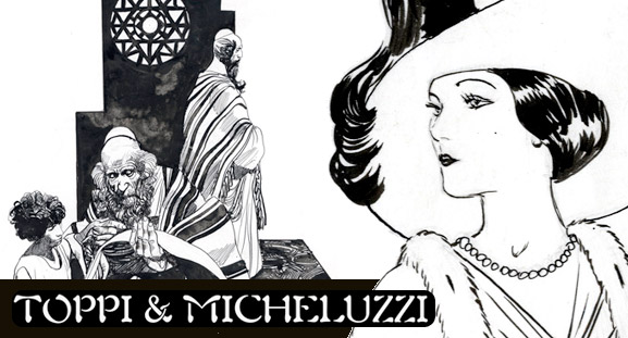 Exposition Micheluzzi et Toppi du 4 au 28 avril 2012