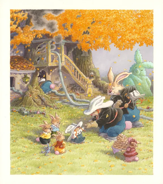 Cover, La Famille Passiflore , Réédition - Les Beignets flambés, Loïc Jouannigot