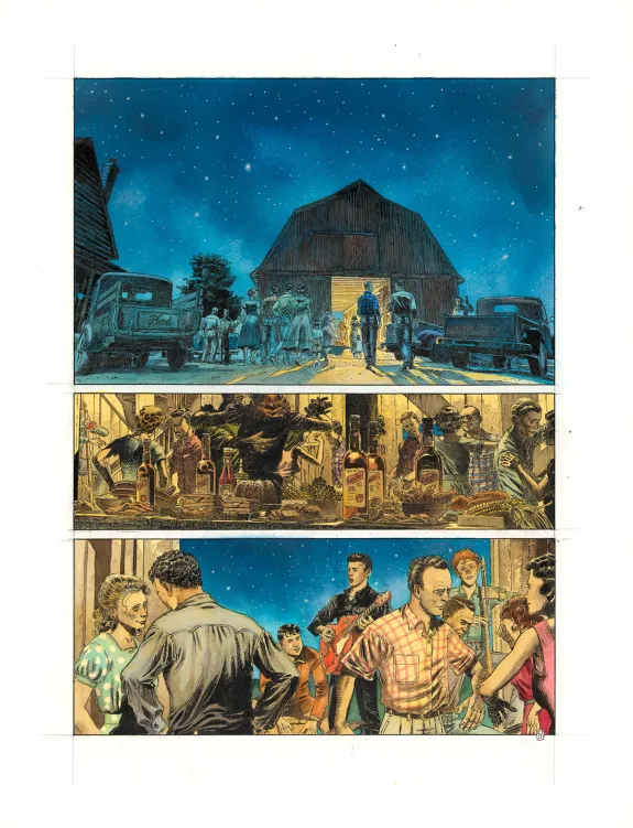 Planche couleur, Rockabilly, Christophe Dubois