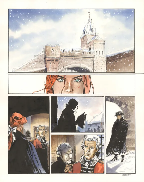 Planche couleur, Nouvelle France, Bernard Vrancken