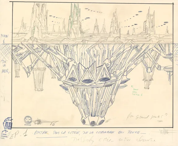 Crayonné, Philippe Druillet