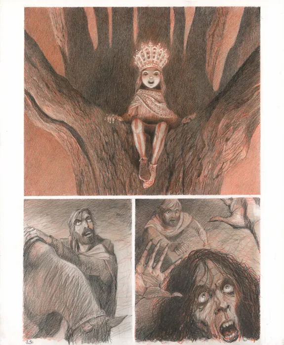 Illustration couleur, Macbeth, Paul & Gaëtan Brizzi