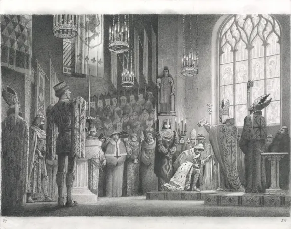 Planche noir et blanc, Macbeth, Paul & Gaëtan Brizzi