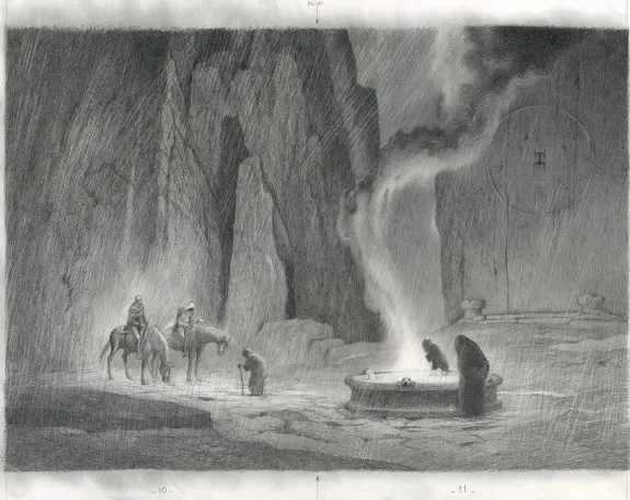 Planche noir et blanc, Macbeth, Paul & Gaëtan Brizzi
