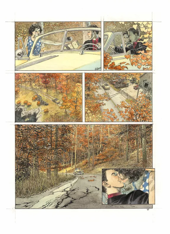 Planche couleur, Rockabilly, Christophe Dubois