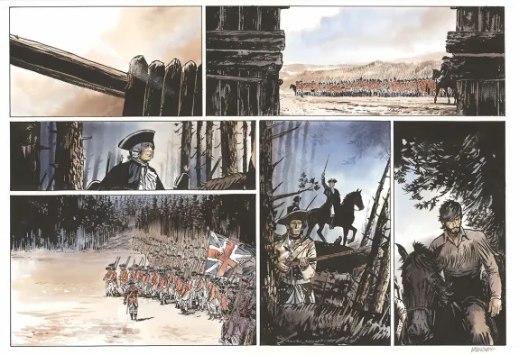Planche couleur, Nouvelle France, Bernard Vrancken
