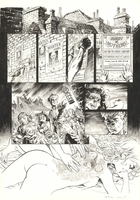 Planche noir et blanc, Shi, Black Friday (T.5), Josep Homs
