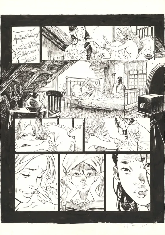 Planche noir et blanc, Shi, Black Friday (T.5), Josep Homs
