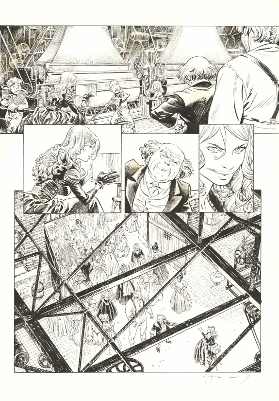 Planche noir et blanc, Shi, Black Friday (T.5), Josep Homs