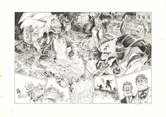 Planche noir et blanc, Shi, Victoria (T.4), Josep Homs