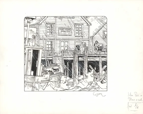 Couverture, Jonathan, Greyshore Island (T.11),  Cosey
