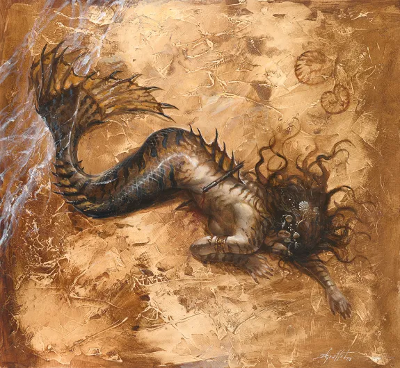 Illustration couleur, Les Filles de Soleil, Didier Graffet