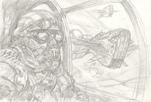 Sketch, Steampunk, Didier Graffet