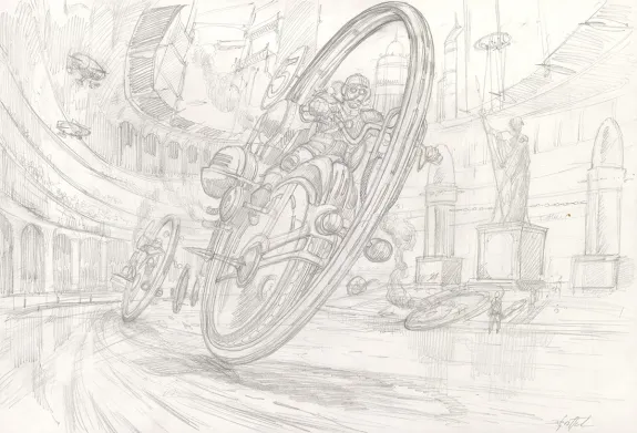 Crayonné, Steampunk, Didier Graffet