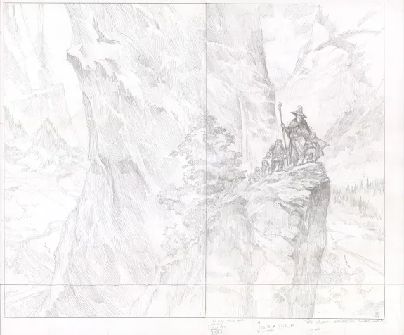 Crayonné, The Hobbit , Didier Graffet