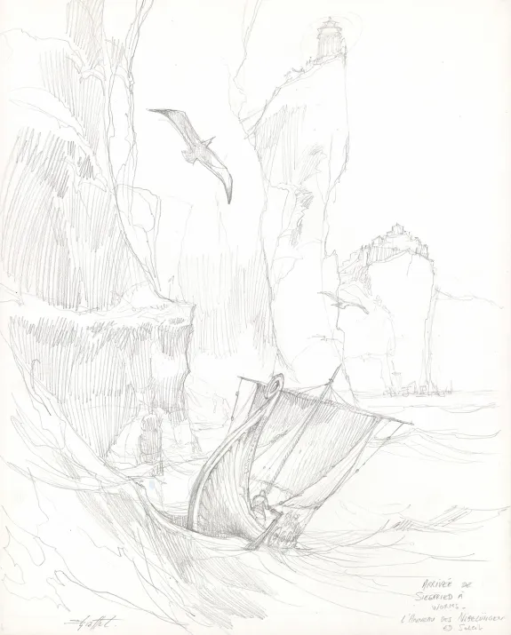 Crayonné, L'Anneau des Nibelungen, Didier Graffet